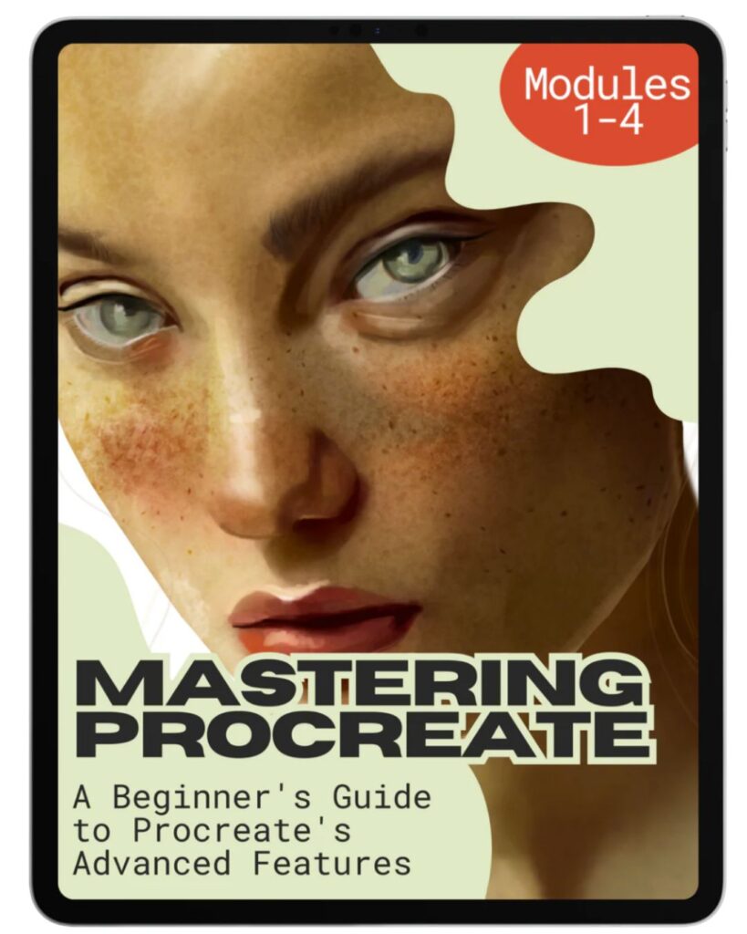 Digital Art Junky Mastering Procreate beginner digital art course cover